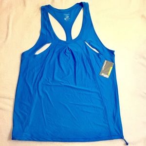 Jillian Michael Blue Camo Running Tank Top XXL